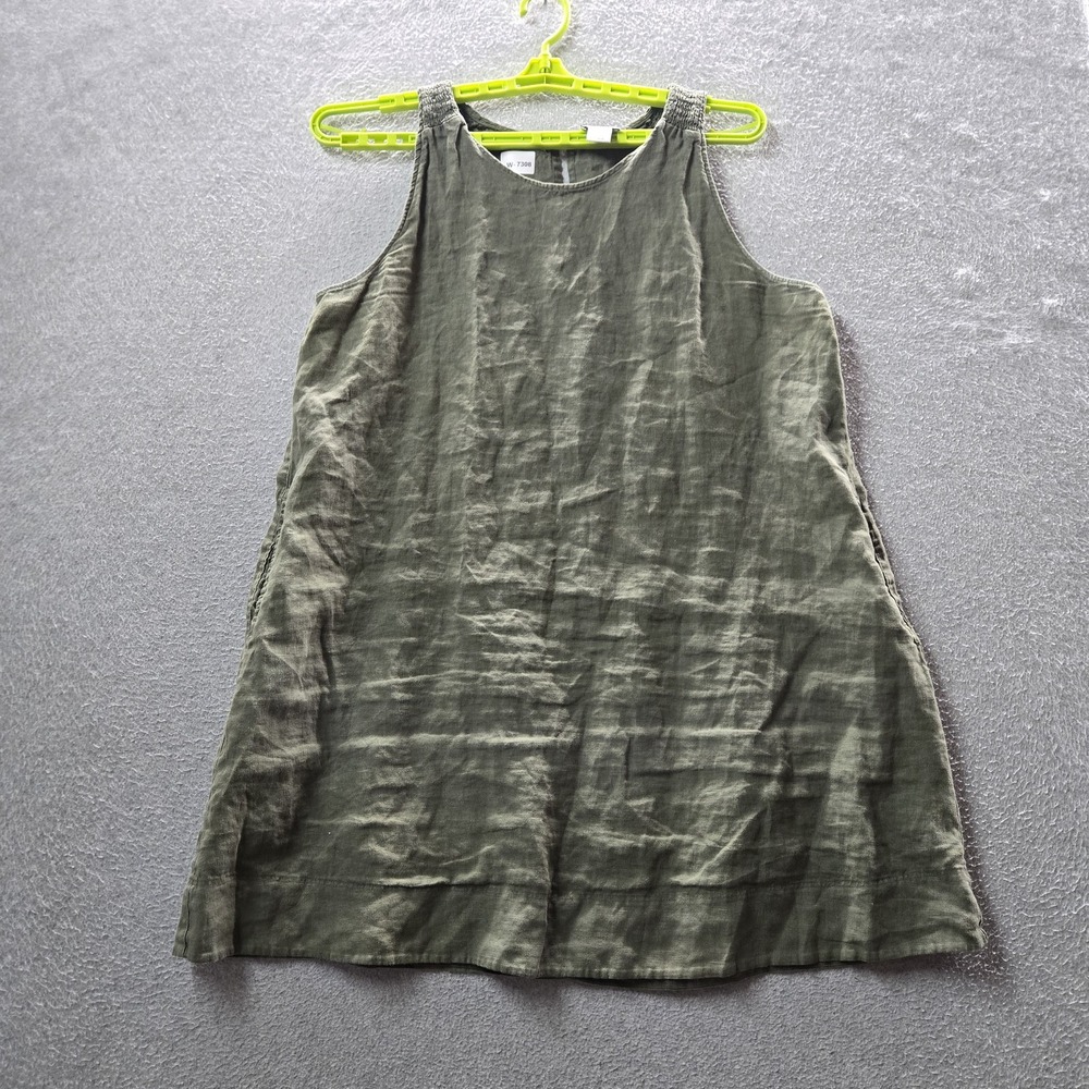 Nicole Miller New York Women Dress US: XL Green Coastal Beach